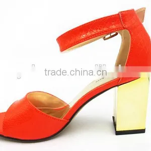 Hot Sell New High Heel Slingback Sandals for Office Lady thumbnail-5