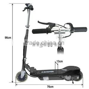 Electric Scooter Black Motorized Ride On Rechargeable Junior Kids Boys Girls thumbnail-3