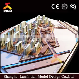 Wood Architectural Model and 3d Render for Exhibition thumbnail-1