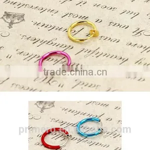 Color Invisible Ear Clip Huggie No Pierced Clip-on Earrings Nose Rings Navel Ring thumbnail-3