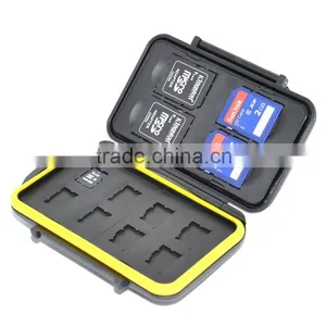 SD/CF Card Case JJC MC-SDMSD12 Memory Card Case Fits for 4 SD Cards and 8 MSD Cards thumbnail-1