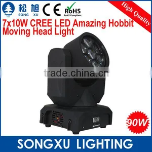Competitive Price Brightness 7x10w Cree Beamled Hobbit Led Moving Head Quality Choice thumbnail-2