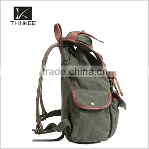 China New Products Fashion Unisex Canvas Bag Back Pack thumbnail-2