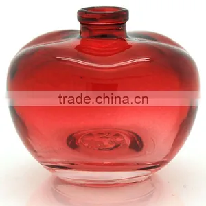 25ml Mini Apple Shaped Spray Glass Perfume Bottle thumbnail-2