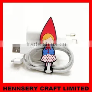 Customized Shape and Logo Soft Pvc Rubber Electric Bobbin Winder thumbnail-1
