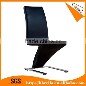 2015 Black PU Leather Dining Chair thumbnail-1