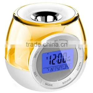 Plastic Aroma Diffuser With Clock thumbnail-2
