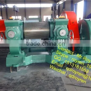 GOLDEN SUPPLIER Waste Tire Recycling Rubber Cracker Machine Rubber Crusher Machine for Rubber Claimed thumbnail-1