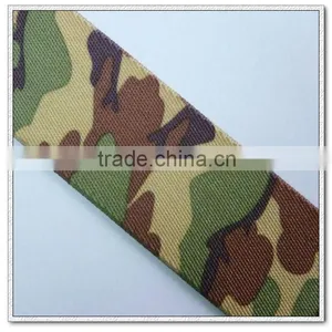 38mm Printed Camouflage Polyester Webbing for Belt,polyester Belts for Military thumbnail-1