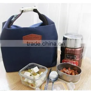 Hand Carry Zipper Cooler Lunch Picnic Bag Warmer Insulated Box Portable Tote Bag thumbnail-1