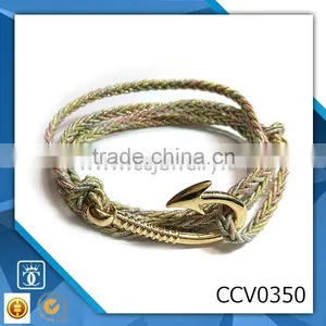 Diy Charms Infinity Bracelet Fashion Bracelets Fish Hook Bracelet Leather Bracelet for Couple thumbnail-1
