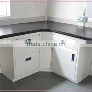 Steel Lab Furniture Steel Corner Table With Table Top thumbnail-1