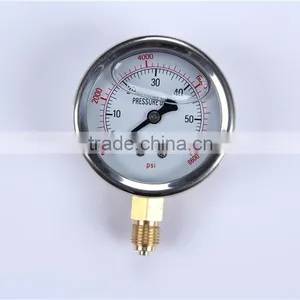 Hot Sale Products China Easy To Read Different Gas Pressure Gauge thumbnail-1