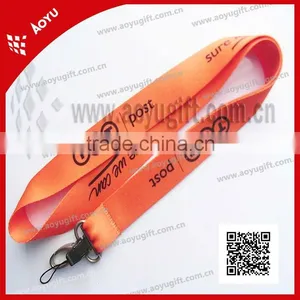 Orange Lanyard With TNT Logo Printing for Working Day thumbnail-1