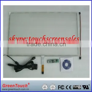 18.5 Inch 5 Wire Resistive Touch Screen With USB/RS232 Interface for Replacement thumbnail-1