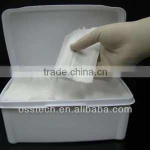 Cleanroom Presaturated Nonwoven Wipe Pre-wetted Wipe, Presaturated Wiper thumbnail-1