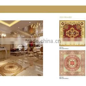 Ceramic Polishd Golden Floor Tiles , 600x600MM Polished Golden Picture thumbnail-1
