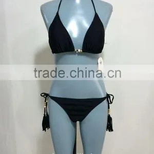 Open Hot Anti-uv 50+ High Waist Bikini Swimming Wear thumbnail-1