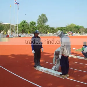 Rubber Running Track Raw Materials, Rubber Playground, Rubber Track thumbnail-2