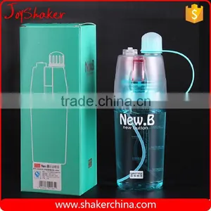400ML Fashion Design BPA Free Plastic Water Bottle With Spray thumbnail-5