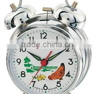 3 Inch Metal Case Mechanical Alarm Clock, Desktop Clock, Bedside Clock thumbnail-3