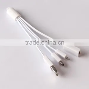 3 in 1 Cable and 5 in 1 Cable Different Color Choice PVC Cable With Sample Shape and Logo thumbnail-5