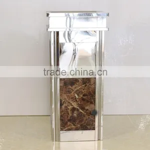 High Quality Decorated Hotel Metal Dustbin thumbnail-2