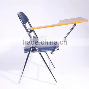 Plastic Folding PU Conference Chairs With Writing Board 1084B thumbnail-3
