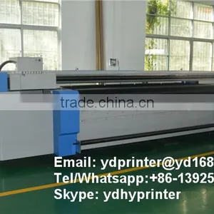 3.2m Large Format Printer for Soft and Rigid Materials, Hybrid Printer With KM1024i Print Head thumbnail-1