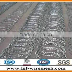 Electric Galvanized Cross Type Concertina Razor Barbed Wire thumbnail-6