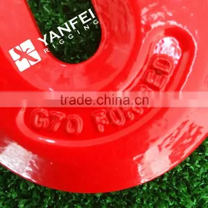 G70 Alloy Steel Clevis Hook With Safety Latch thumbnail-5
