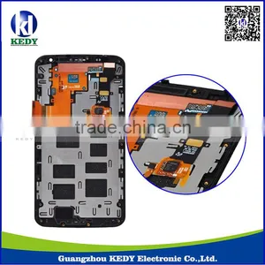 Original LCD Assembly With Frame for Moto Nexus 6 XT1103 LCD Complete With Digitizer Parts thumbnail-1