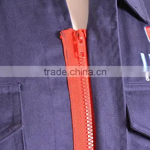 OEM Men's VISA Cotton Short Sleeve Coverall Workwear thumbnail-4