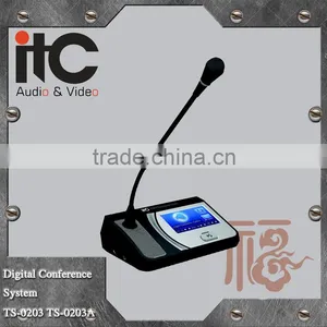 ITC TS Series Electronics Table Card Touch Screen Desktop Conference Microphone Prices thumbnail-4
