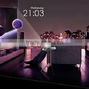 High Quality 2.4G 5G Wifi Smart Projector FSP-01with OS Android 4.4 RK3288 thumbnail-4