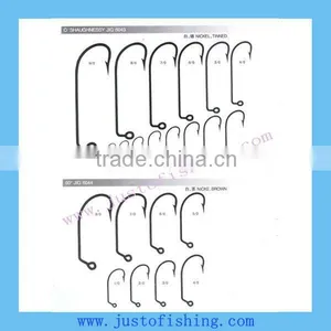 Fishing Hooks O'SHAUGHNESSY JIG 6043,60' JIG 6044 thumbnail-1