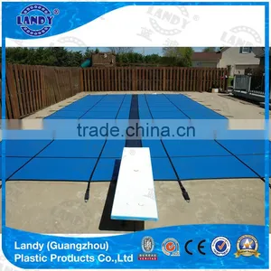 Anti-UV,dust.good Quality Winter Mesh Safety Pool Cover for Kids,pets thumbnail-1