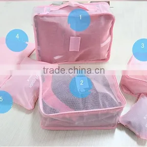 YIWU RODA Set-6 Fashion Atmosphere of Nylon Fabric Foldable Storage Travel Bag thumbnail-2