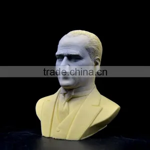 Realistic Life-like Famous Head Bust Figure Statue thumbnail-1