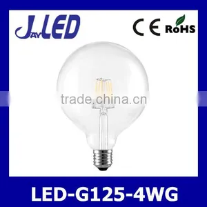 4W With Globe Shape E27 B22 G125 Led Filament Bulb thumbnail-1