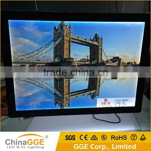 Super Slim Acrylic Real Estate Agents Display LED Window Light Pockets thumbnail-5