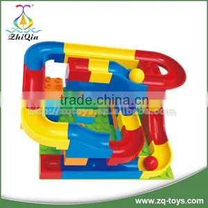 ABS Safe Material Rolling Ball Toy Building Block Puzzle Design Plastic Construction Toy Sticks Best Gift for Children thumbnail-1