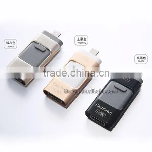 32GB USB Flash Drive 3 in 1 Mobile HD I-Flash Drive IOS/Mirco Connector for IPhone for Android From Timiya Quality Choice thumbnail-5
