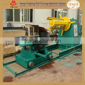 5T Automatic Steel Coil Uncoiler With Coil Car thumbnail-1