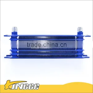 Aluminum Blue 7 Rows Auto Oil Cooler thumbnail-1