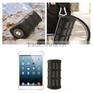 2014 New Outdoor Waterproof Bluetooth Speaker Compact Wireless Speaker With Power Bank 7000mAh thumbnail-1