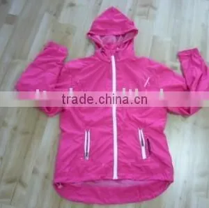 Windbreaker Jacket (100% Polyester, Transparent Coating Reverse Side, Meshing Lining) thumbnail-1