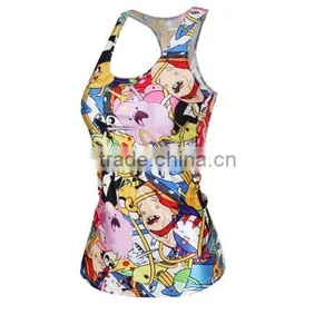 3D Digital Print Womens Vests Tops Singlet Bodycon T-Shirt Tank Top Sleeveless thumbnail-3
