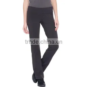 Nylon Elastane Four-way Stretch Semi-fitted Low-rise Ladies Yoga Pants thumbnail-1