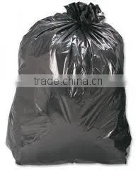 Black Drawstring Heavy Duty Rufuse Bag thumbnail-1
